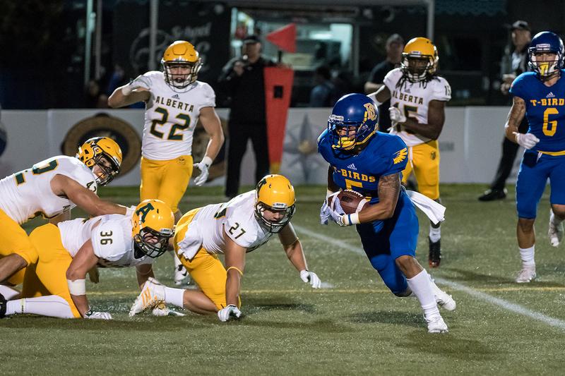 Football obliterates Alberta 62-0 for biggest win in team history