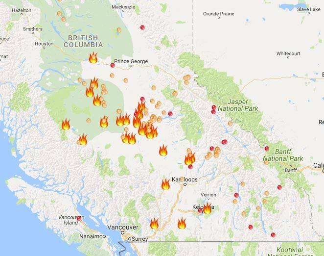 UBC community feels the impacts of BC wildfires