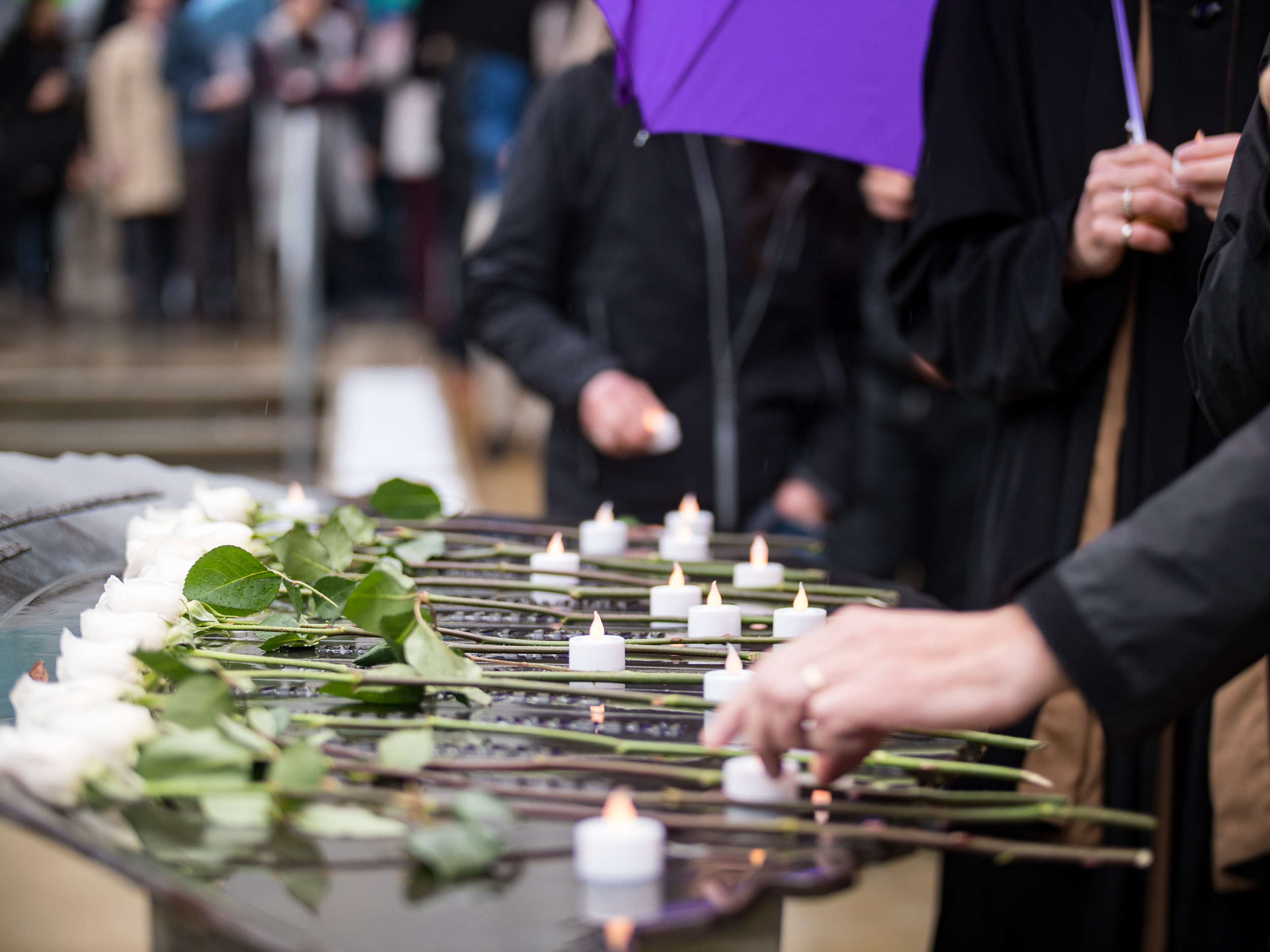 Students gather at UBC for this year’s École Polytechnique memorial