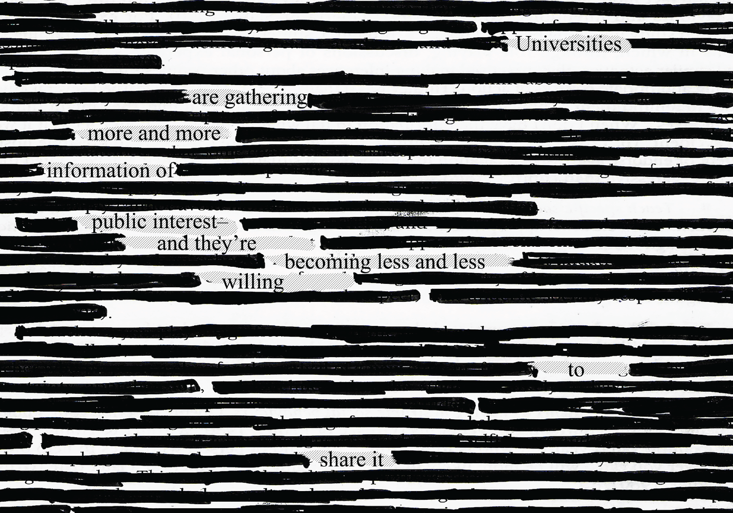 redacted information