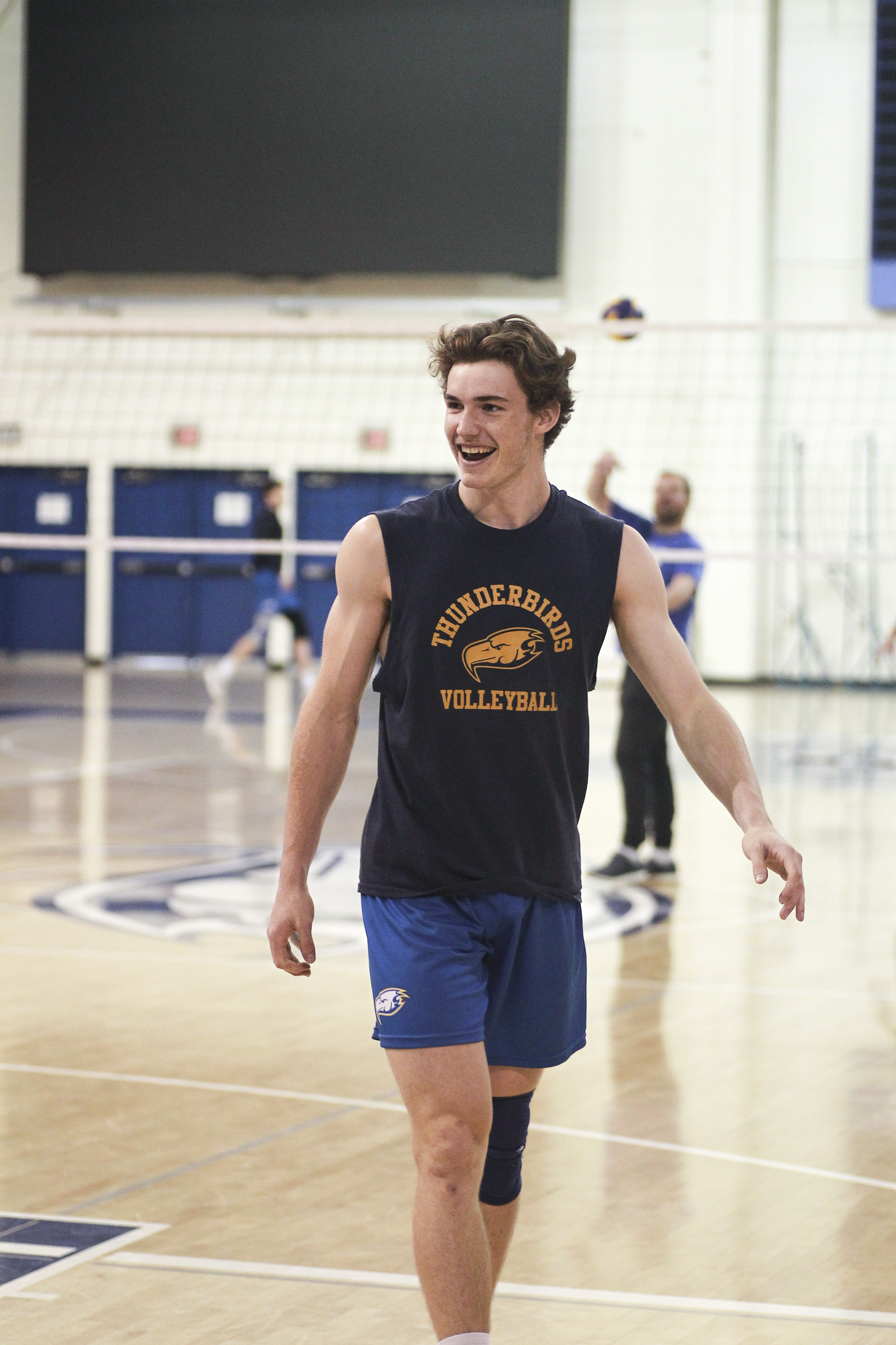 Dowhaniuk in a UBC practice.