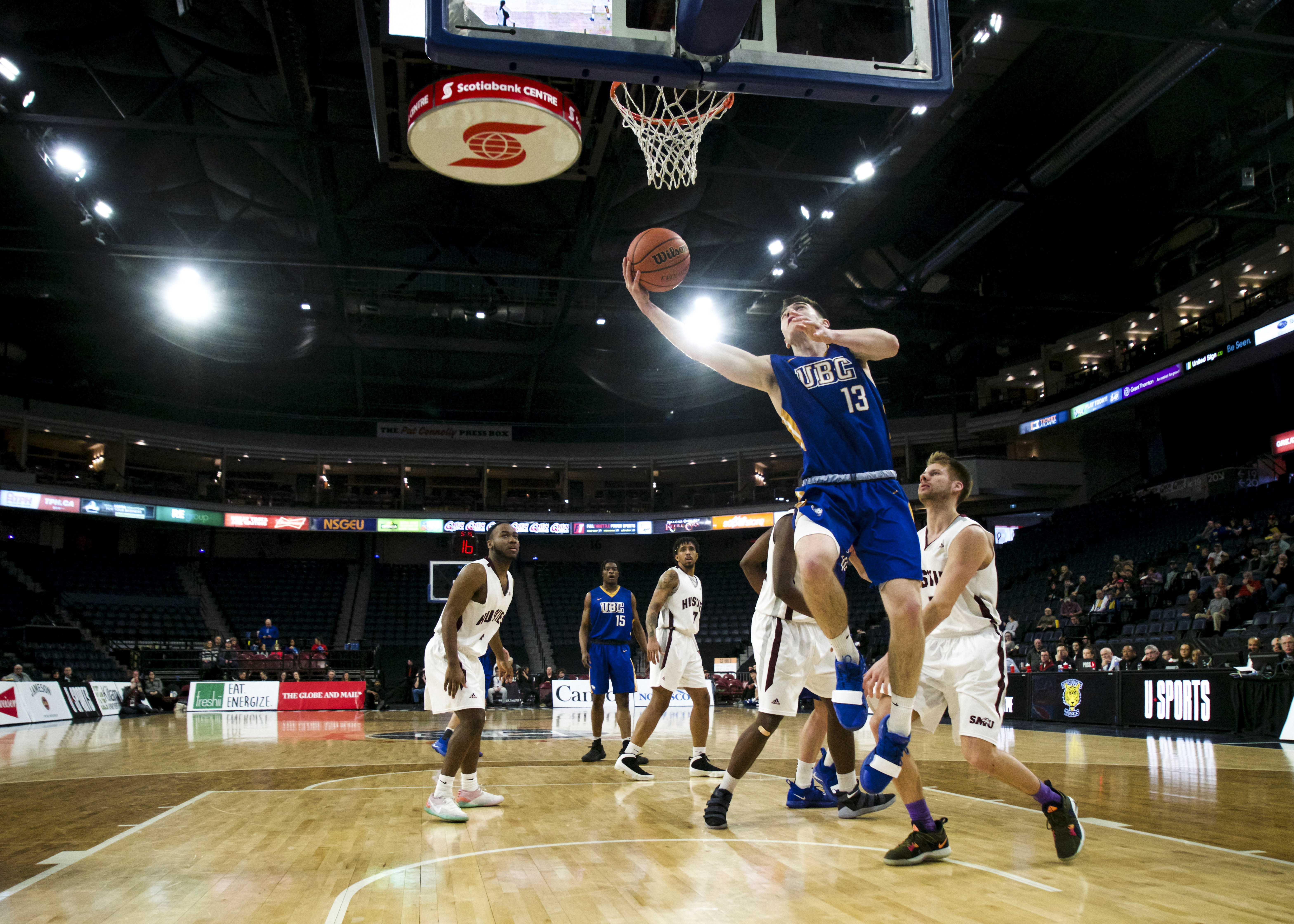 The 2019 U Sports men’s basketball national championship took place at Scotia Bank Centre in Halifax. Although the UBC men’s basketball team was beat out by the University of Dalhousie Tigers in the opening round game, the Thunderbirds took home the fifth title in the end.