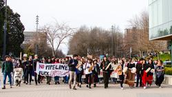 200304 wetsuweten student walk out Sophie Galloway